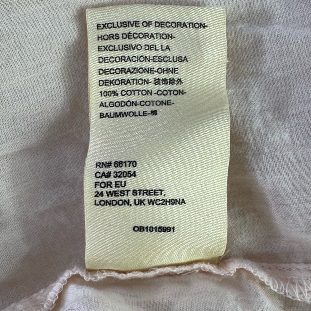 Anthropologie Valentia Peasant Blouse size 0 - Picture 8 of 8